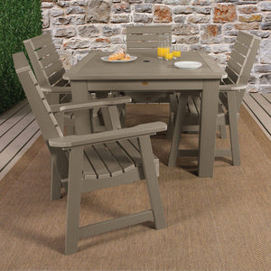 Weatherly 5pc Square Dining Table Set Dining Set