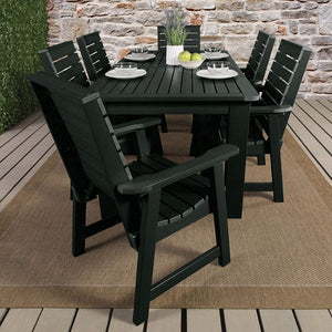 Weatherly 7pc Rectangular Outdoor Dining Set Dining Set