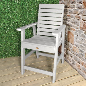 Weatherly Outdoor Counter Height Armchair Dining Chair