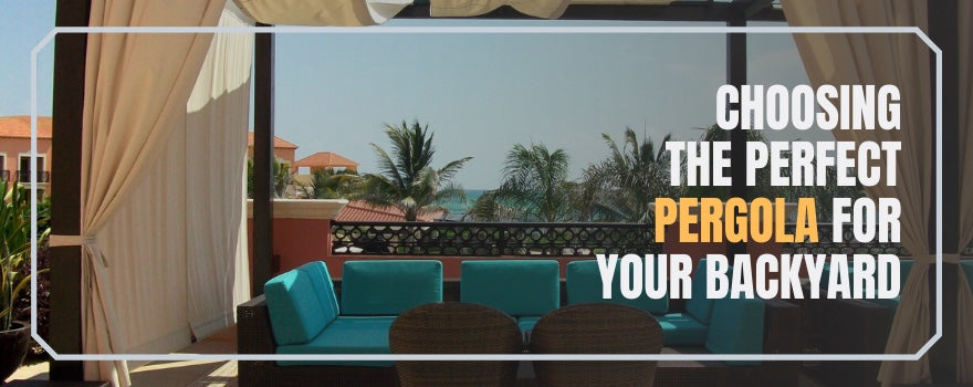 Choosing the Perfect Pergola for Your Backyard - The Charming Bench Company