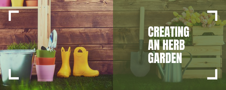 Creating An Herbal Garden - The Charming Bench Company