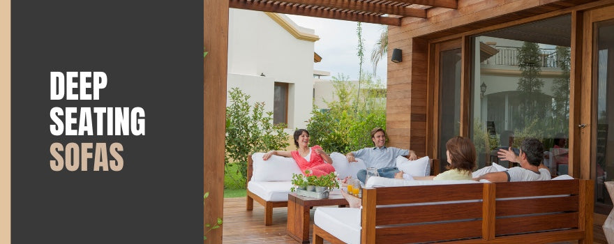 These 5 Deep Seating Sofas Are Customer Favorites - The Charming Bench Company