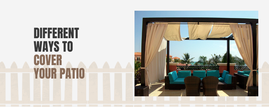 Pergolas and Shade Structures - Different Ways to Cover your Patio - The Charming Bench Company
