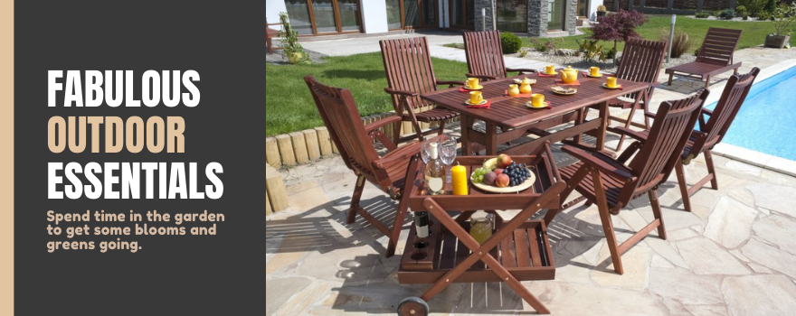 Create A Fabulous Outdoor Space With These Outdoor Essentials - The Charming Bench Company