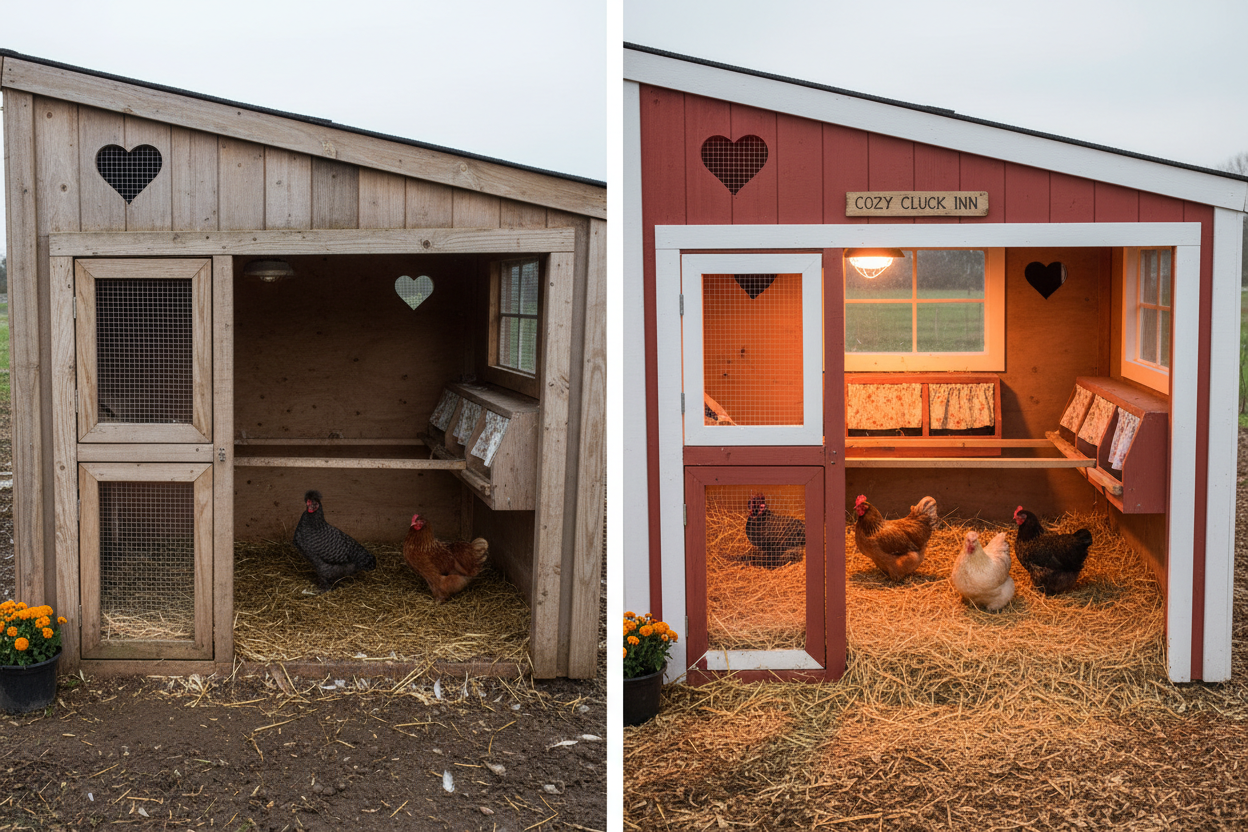 Easy Upgrades That Transform a Basic Henhouse Into a Cozy Retreat