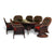 Pine Patio Dining Chairs