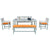 Patio Dining Table Sets with Benches and Chairs