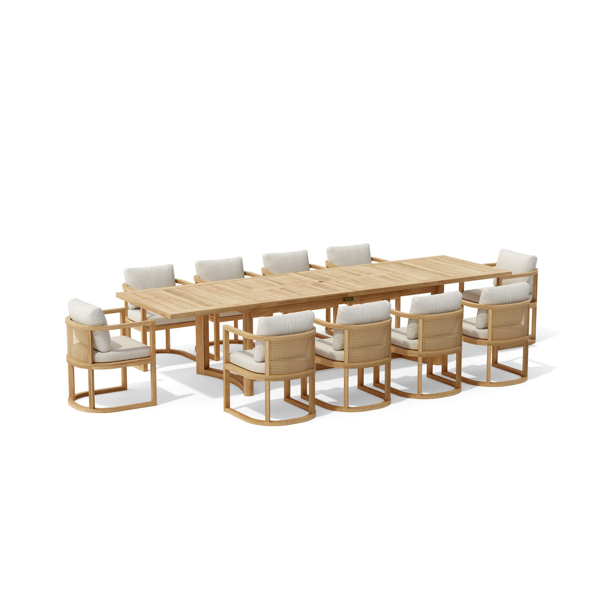 11-pc Junus Extension Dining Table Set Susan