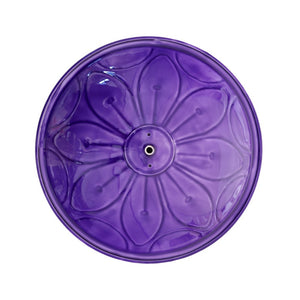 12" Lolly Embossed Birdbaths with Garden Stake Birdbath