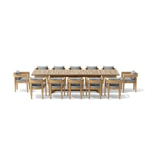 13-pc Coronado Dining Table Set With Leaf Extension Susan