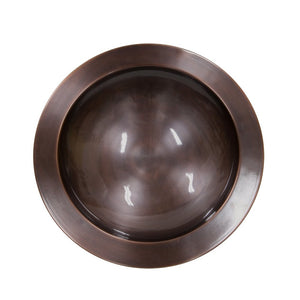 18" Classic Copper Birdbath Bowl by Achla Designs Birdbath Bowl
