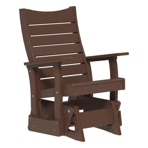 2' Contour Glider Porch Swing Chestnut Brown