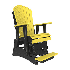 2ft Adirondack Balcony Glider Outdoor Glider 2ft / Yellow & Black