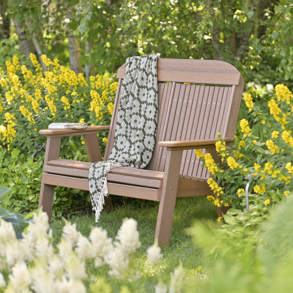 2ft and 4ft Classic Bench by LuxCraft Outdoor Glider
