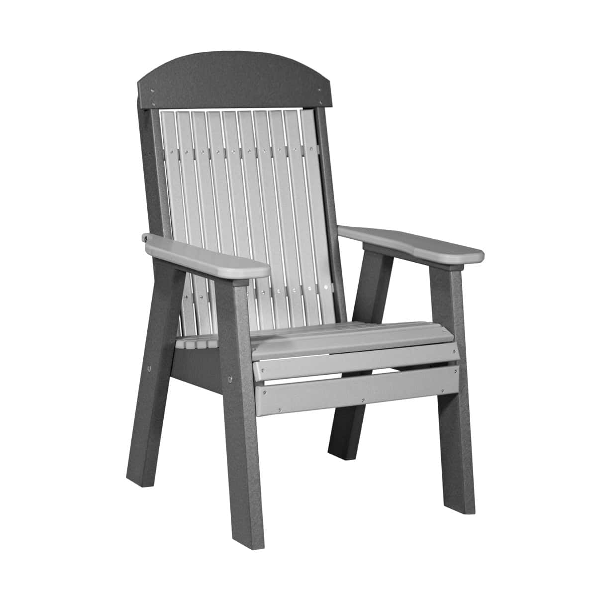 2ft and 4ft Classic Bench by LuxCraft Outdoor Glider 2ft / Dove Gray &amp; Slate