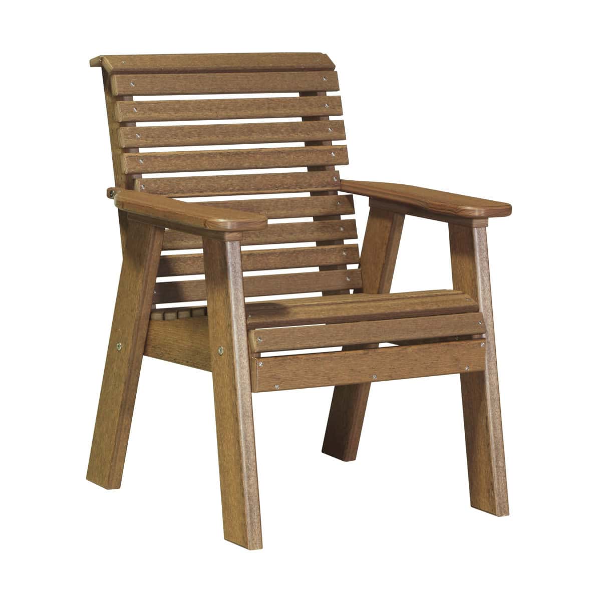 2ft and 4ft Plain Bench by LuxCraft Outdoor Glider 4ft / Antique Mahogany