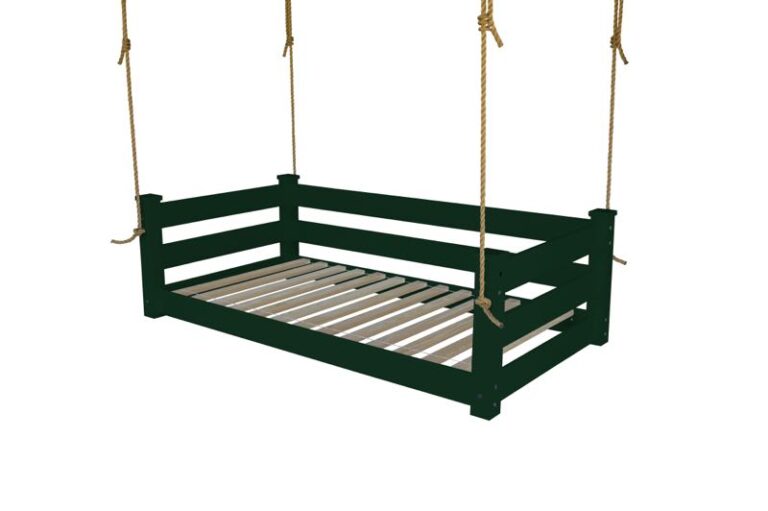Homestead Hanging Daybed with Rope or Chain - Twin or Full