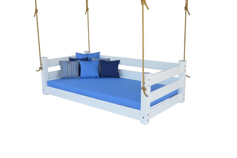 Homestead Hanging Daybed with Rope or Chain - Twin or Full