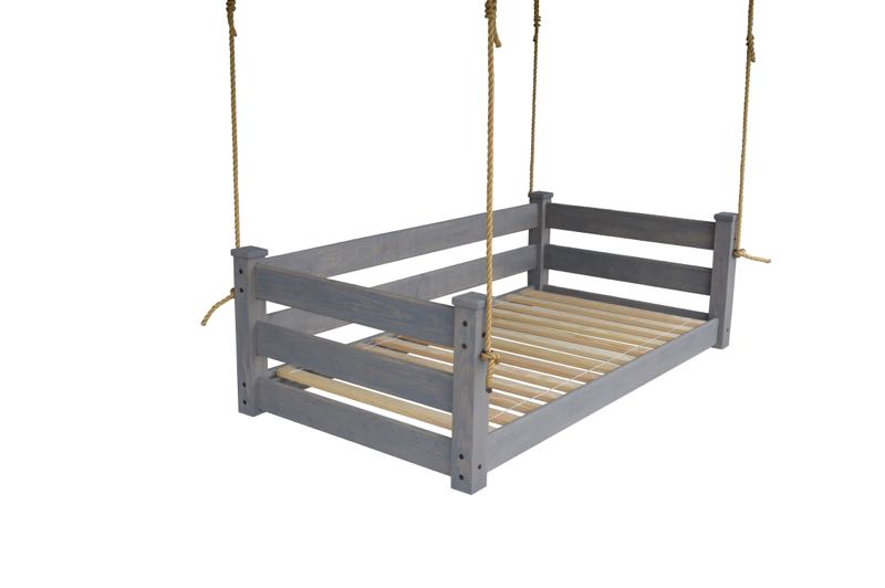 Homestead Hanging Daybed with Rope or Chain - Twin or Full