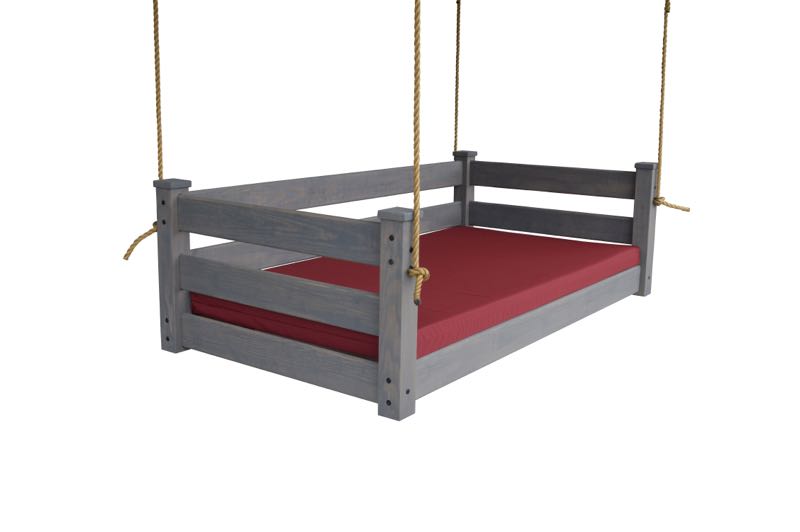 Homestead Hanging Daybed with Rope or Chain - Twin or Full
