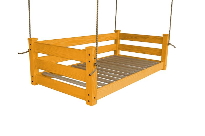 Homestead Hanging Daybed with Rope or Chain - Twin or Full