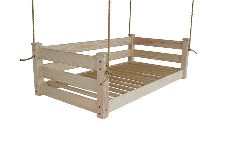 Homestead Hanging Daybed with Rope or Chain - Twin or Full