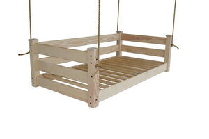 Homestead Hanging Daybed with Rope or Chain - Twin or Full