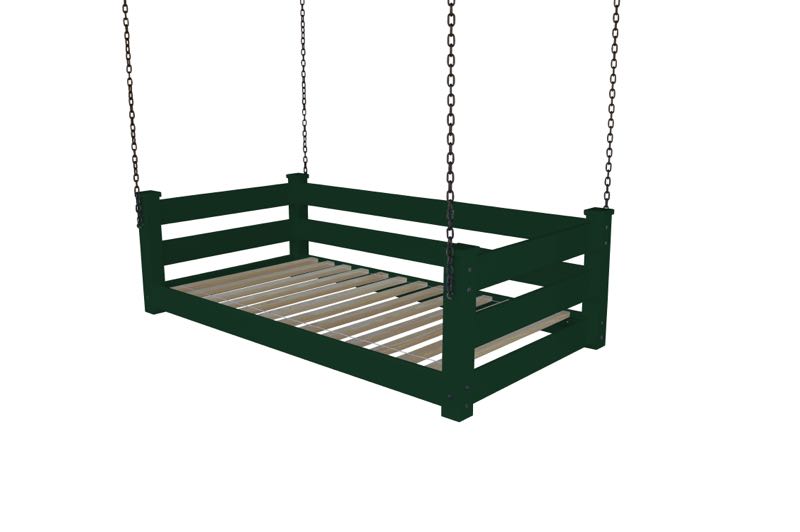 Homestead Hanging Daybed with Rope or Chain - Twin or Full
