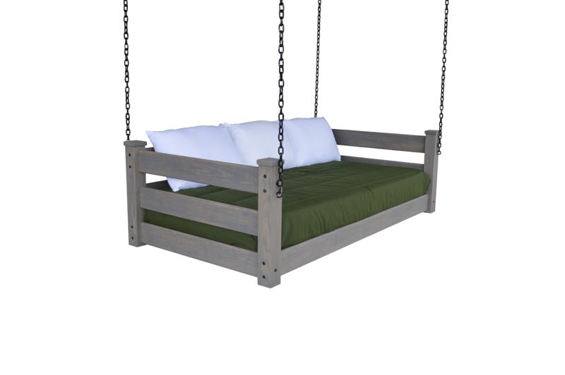 Homestead Hanging Daybed with Rope or Chain - Twin or Full