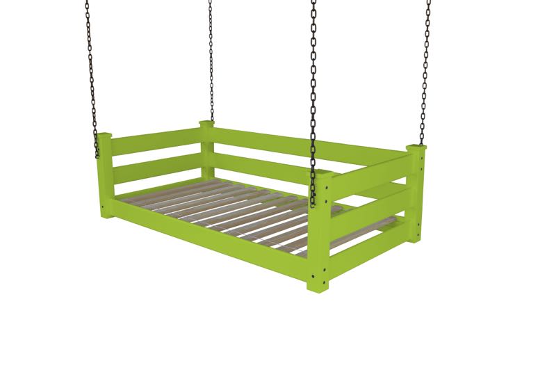 Homestead Hanging Daybed with Rope or Chain - Twin or Full
