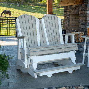 4' and 5' Adirondack Balcony Glider Outdoor Glider