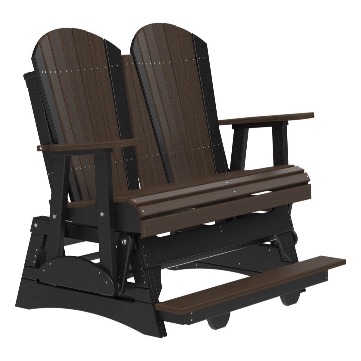 4' and 5' Adirondack Balcony Glider Outdoor Glider