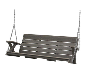 5 Ft Poly Galaxy Swing by Hershy Way Porch Swing