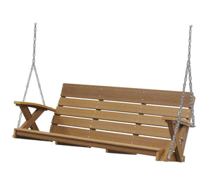 5 Ft Poly Galaxy Swing by Hershy Way Porch Swing