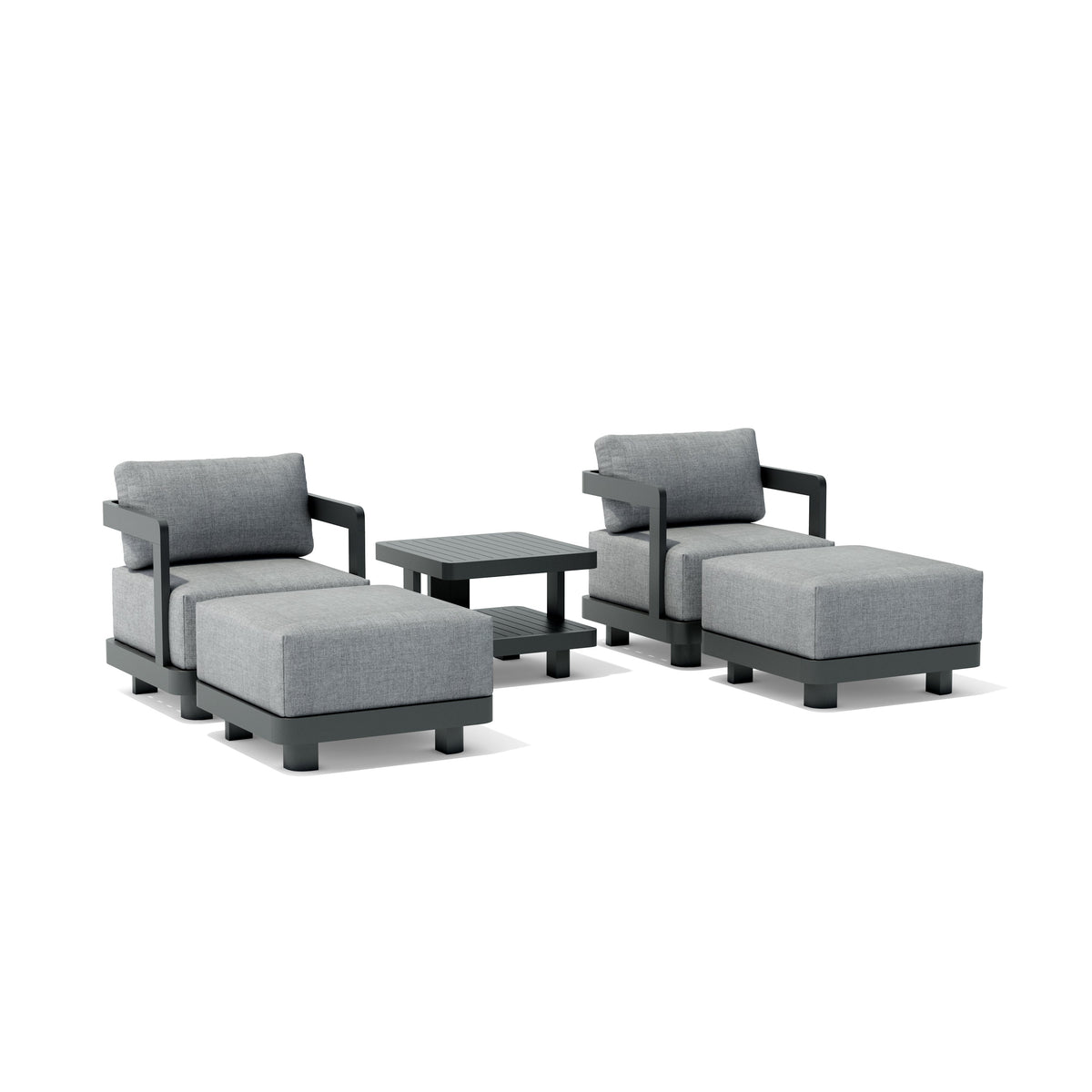 5-pc Granada Aluminum Deep Seating Susan