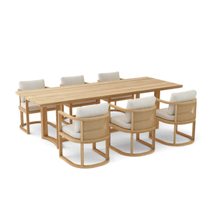 7-pc Junus Dining Table Set Susan