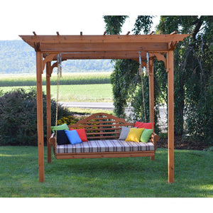 Regallion 6x8 Pergola, 8x8 Pergola and 8x10 Pergola W/Swing Hangars 