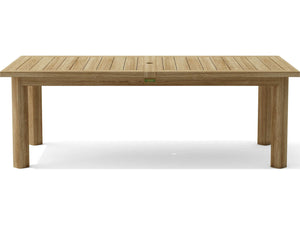 Chelsea Rectangular Double Extension Dining Table - The Charming Bench Company