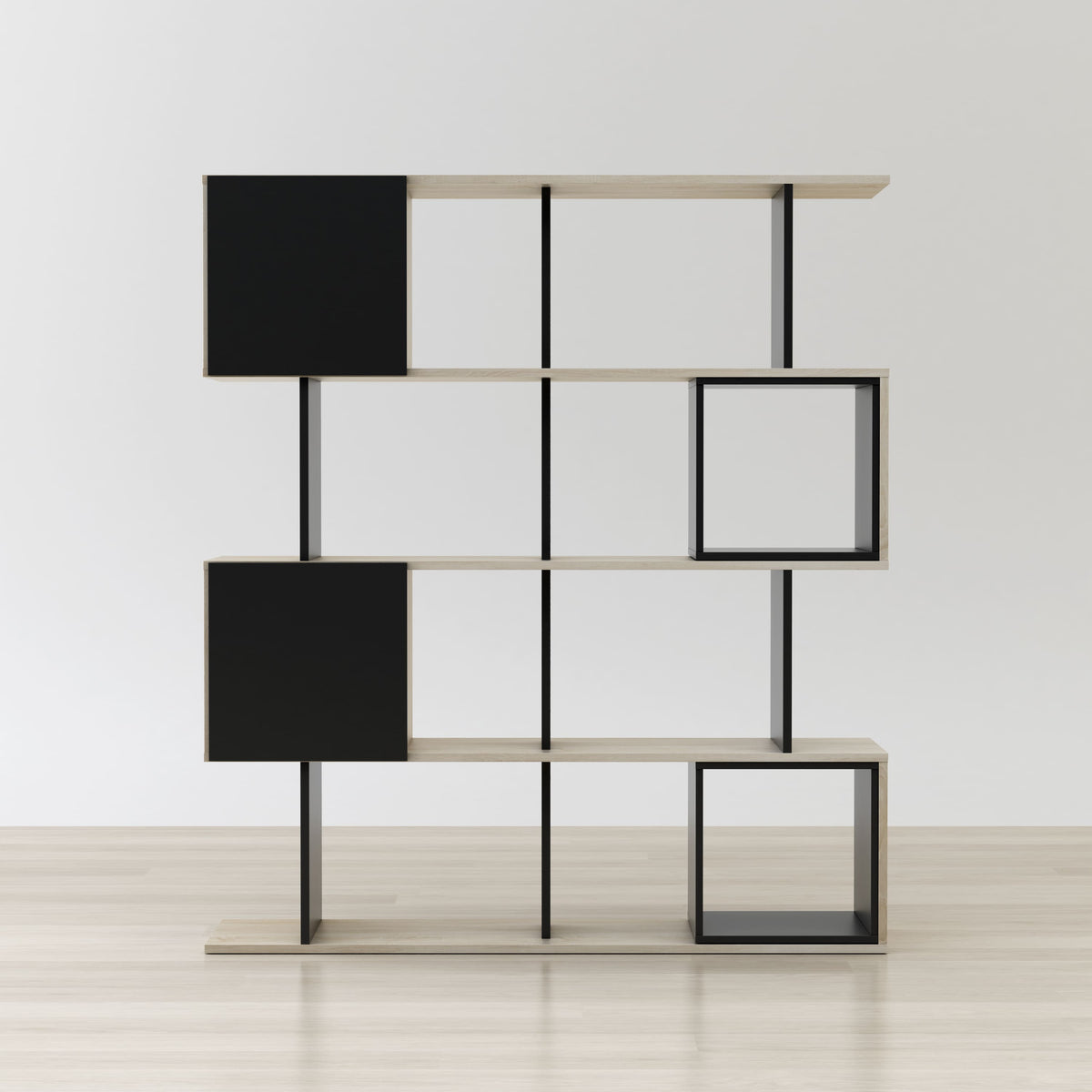 Alliance Geometric Bookcase - The Charming Bench Company