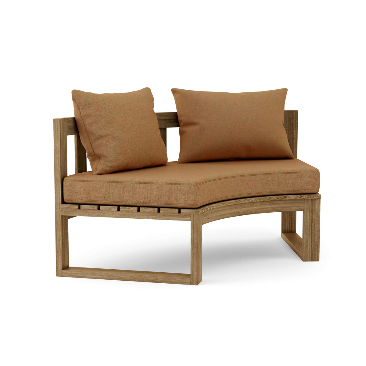 Circular Modular Deep Seating – Premium Teak Comfort Meets Custom Style - The Charming Bench Company