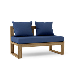 Straight Modular Deep Seating – Seamless Design for Custom Outdoor Comfort - The Charming Bench Company