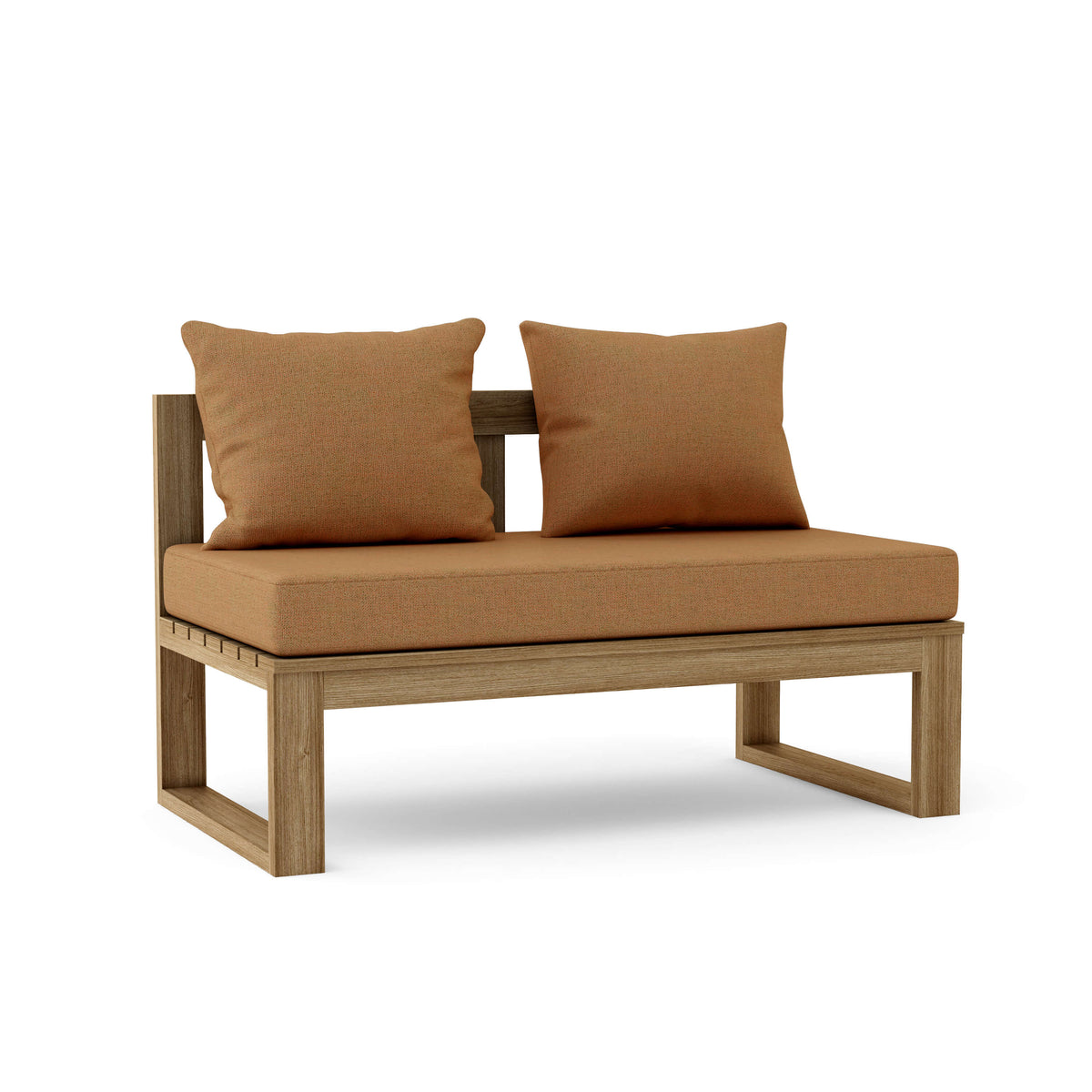 Straight Modular Deep Seating – Seamless Design for Custom Outdoor Comfort - The Charming Bench Company