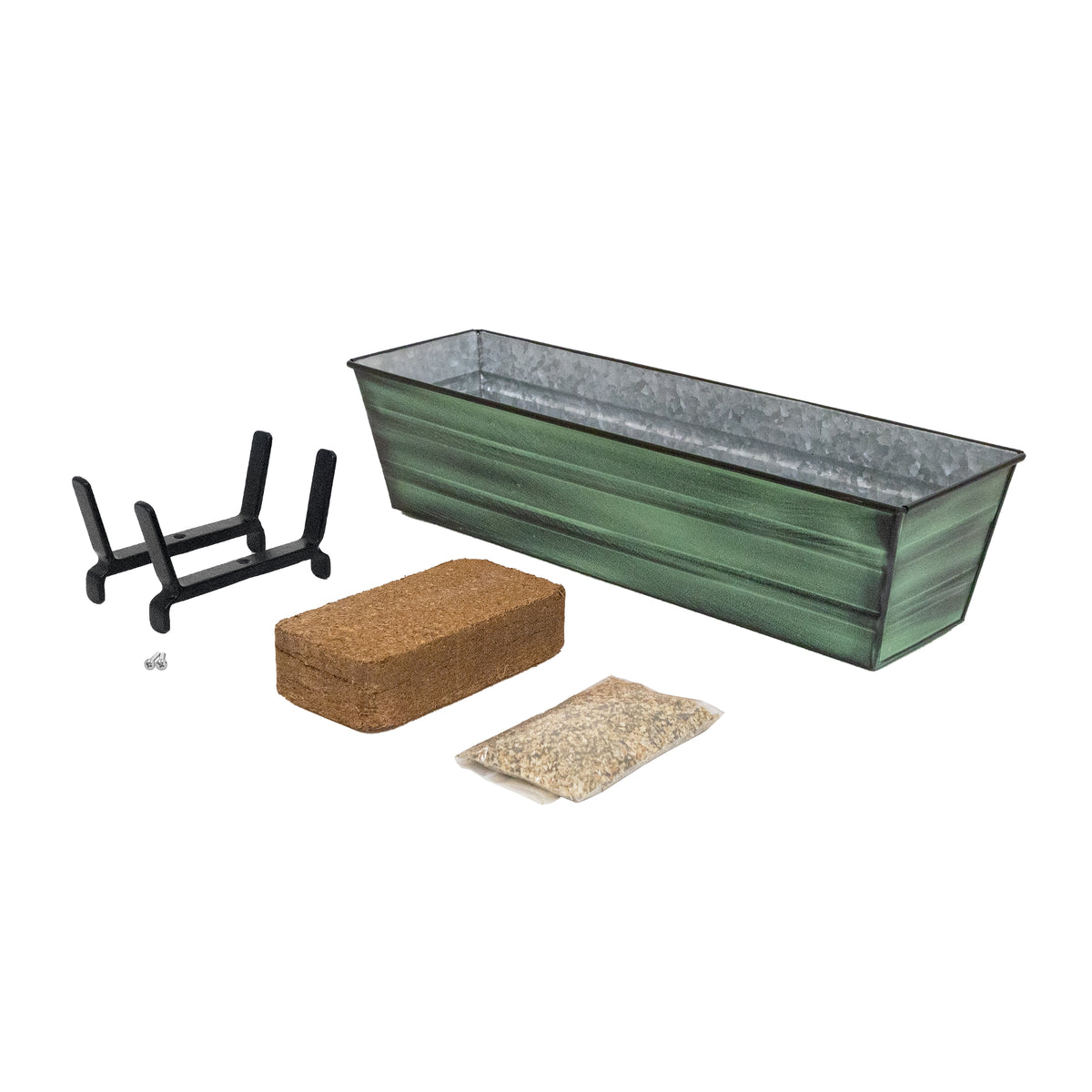 The Bloom Box Garden Growing Kits with Brackets for 2 x 6 Railings