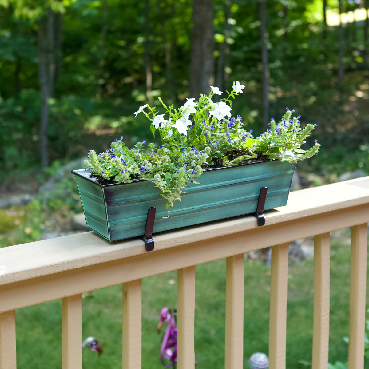 The Bloom Box Garden Growing Kits with Brackets for 2 x 6 Railings