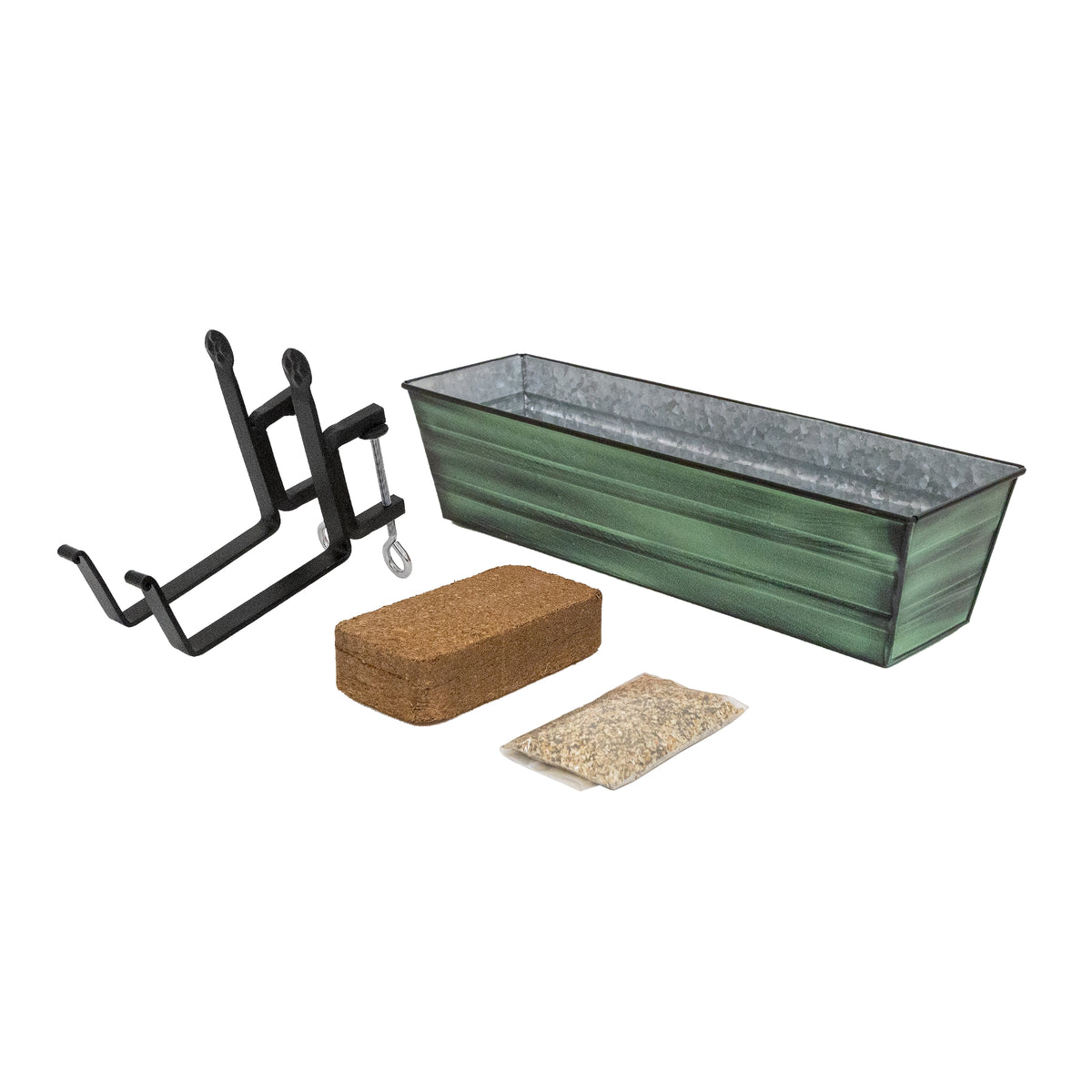 Bloom Box Garden Growing Kit with Clamp-On Brackets