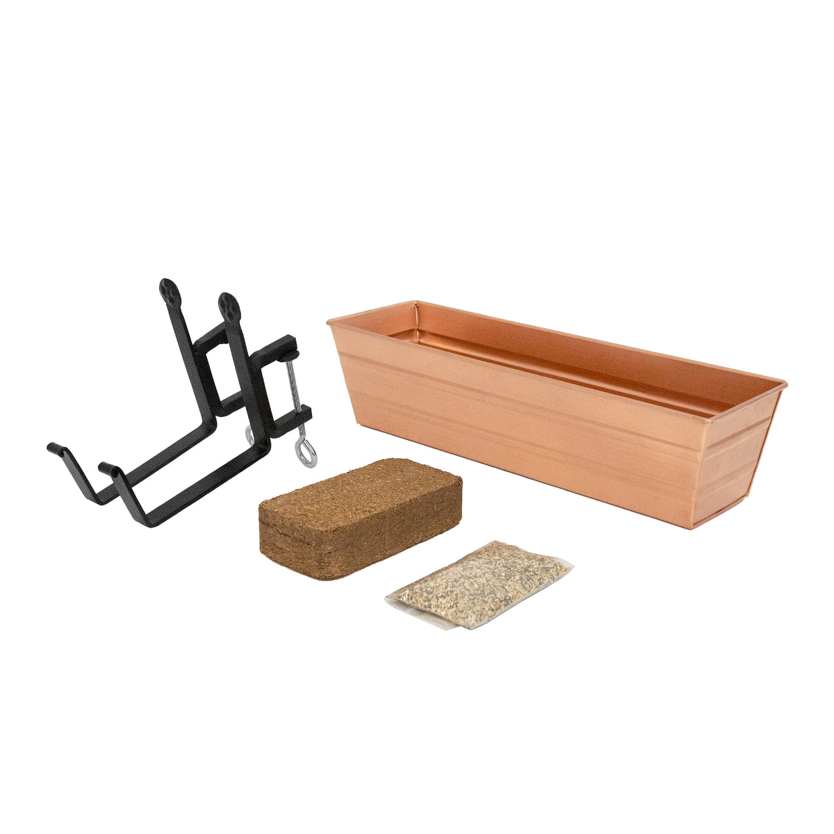 Bloom Box Garden Growing Kit with Clamp-On Brackets