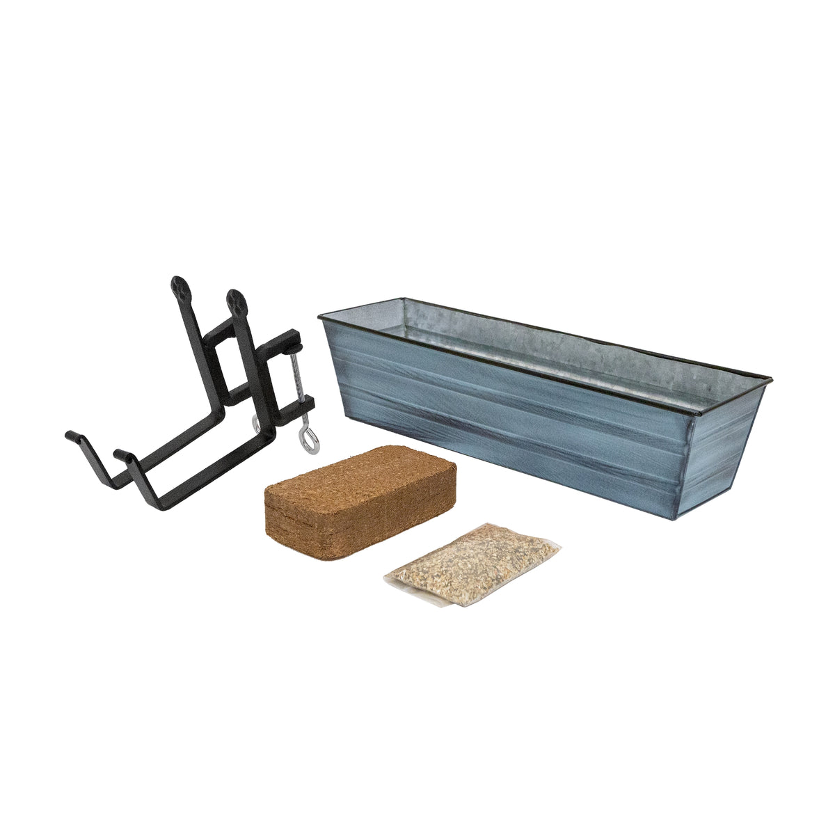 Bloom Box Garden Growing Kit with Clamp-On Brackets