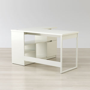 Lexi 55" L-Shaped Corner Desk - The Charming Bench Company