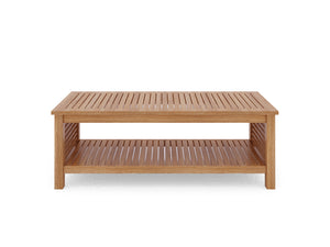 Sylvie Rectangular Teak Outdoor Coffee Table