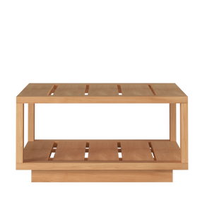 Lothair Rectangular Teak Outdoor Coffee Table